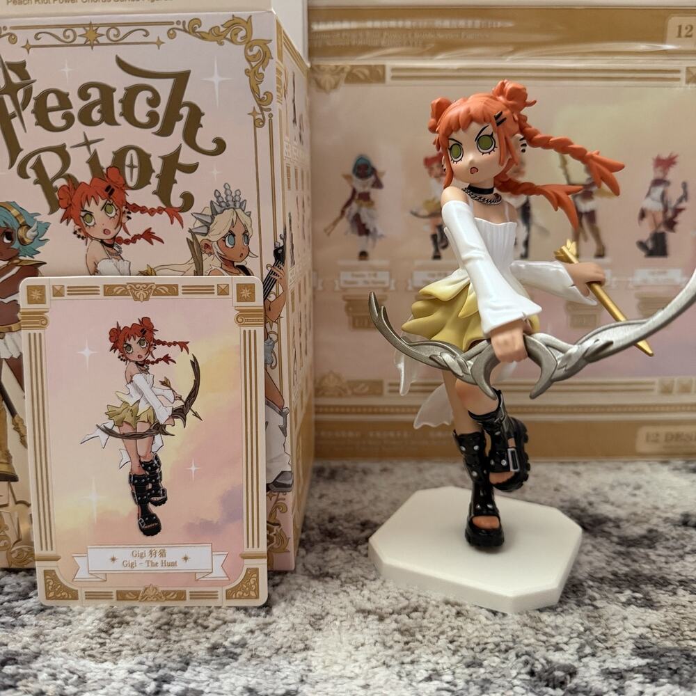Pop Mart Peach Riot Power Chords Series - Gigi – The Hunt